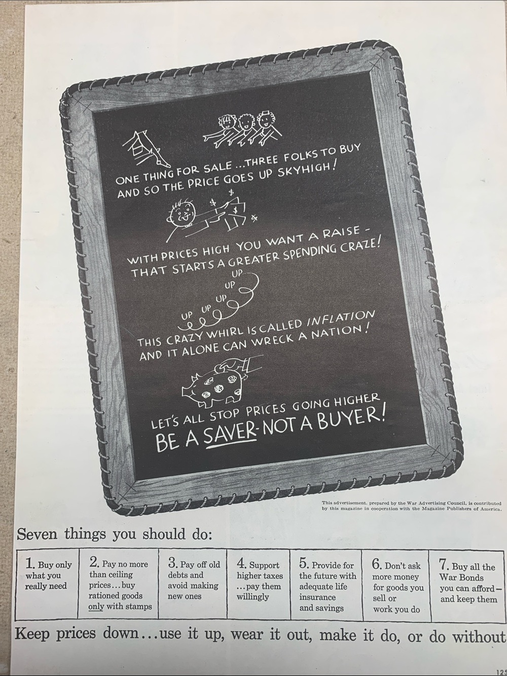 WW2 War Bond Advertisement from Life Magazine November 8, 1943